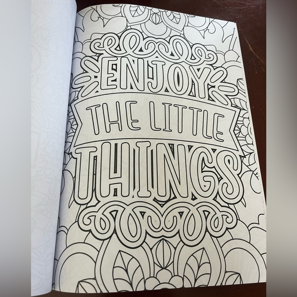 NWT Funny Coffee & Inappropriate Thoughts Adult Coloring Book. - Picture 4 of 10